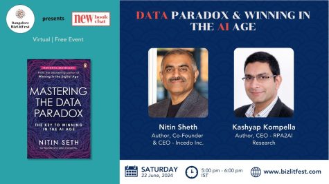 Bangalore biz lit fest data paradox winning AI age